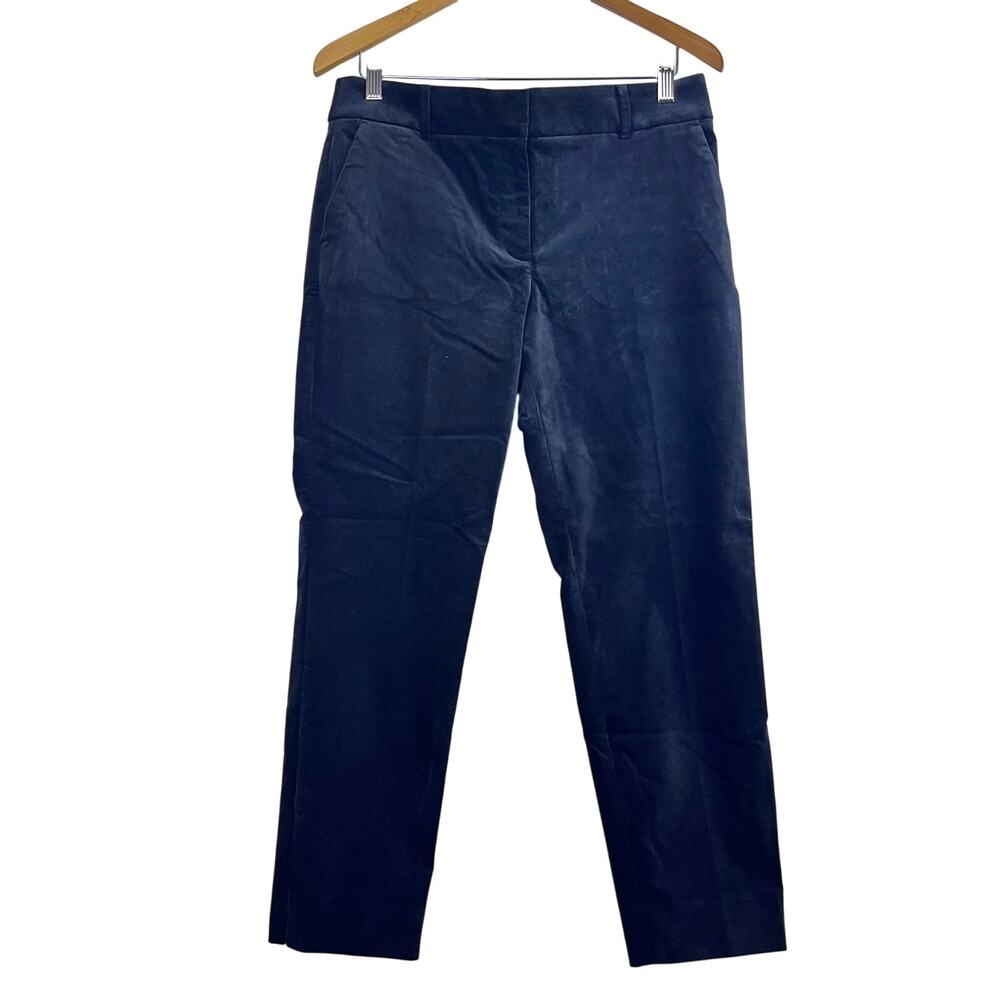 TALBOTS Heritage‎ Ankle Pants Women's 8P Black Velvet (F523)